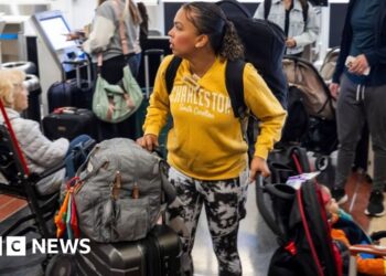 ‘Arctic outbreak’ forecast in some locations as thousands and thousands journey