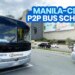 2024 MANILA to CLARK to MANILA P2P BUS SCHEDULE (NAIA, Trinoma, Clark Airport)