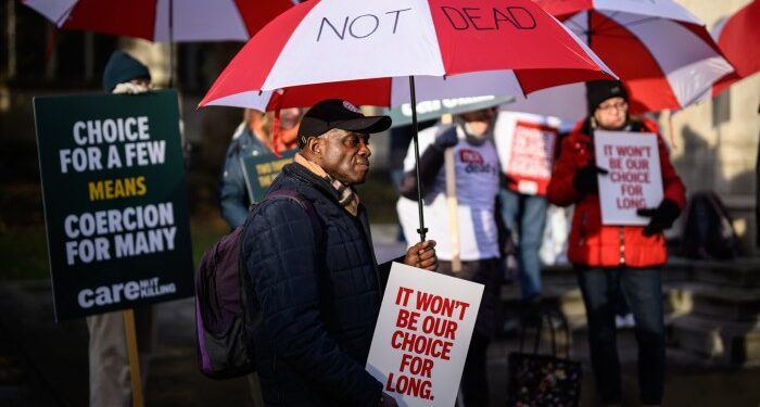 UK MPs again invoice to legalise assisted dying