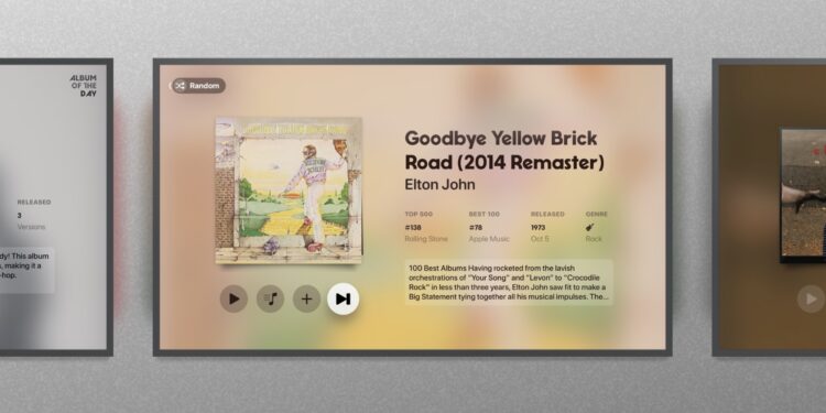 NowPlaying for Apple TV needs to vary the way you take heed to music