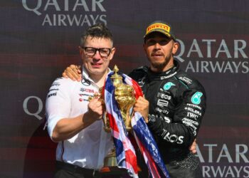 Lewis Hamilton’s race engineer Peter Bonnington’s shock flooring him