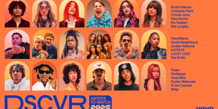Vevo dscvr artists to observe 2025: Ela Taubert, Nia Smith, Katseye