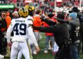 Michigan Upset Over Ohio State Erupts Into Brawl Captured Reside On TV