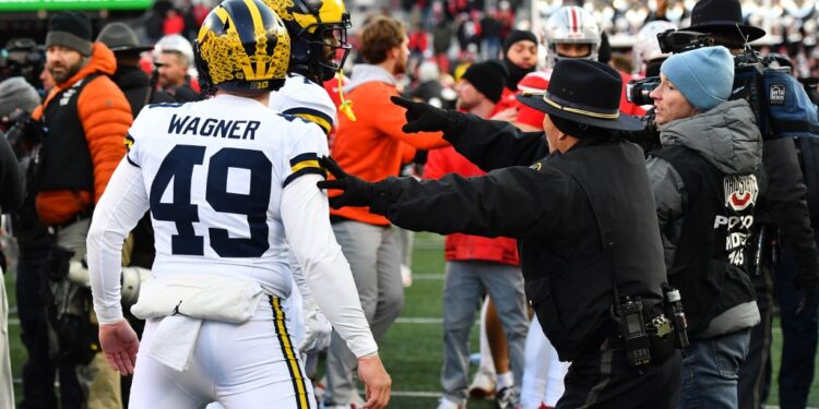 Michigan Upset Over Ohio State Erupts Into Brawl Captured Reside On TV