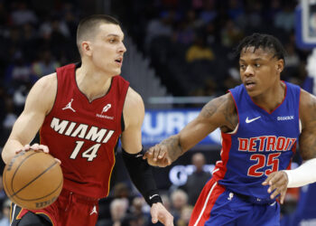 Watch: Warmth waste Herro’s large pictures once more in OT loss to Pistons