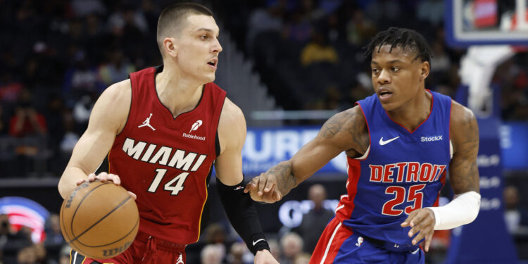 Watch: Warmth waste Herro’s large pictures once more in OT loss to Pistons