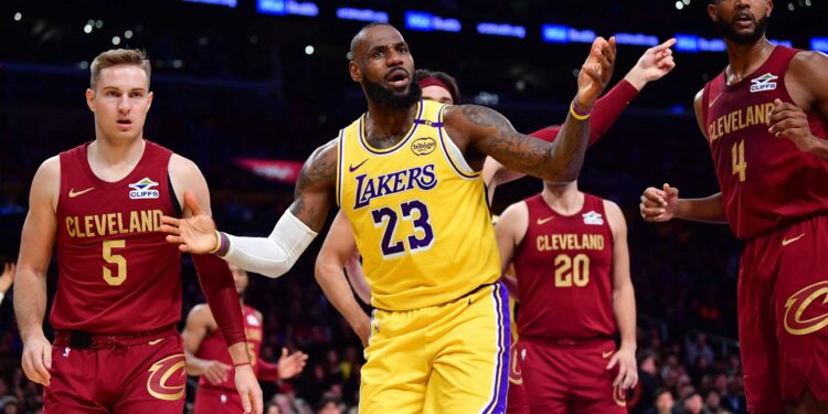 Cavaliers high Lakers in LeBron’s first recreation at 40