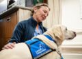 Skilled canines working inside hospitals assist ease burnout amongst well being care employees : Pictures
