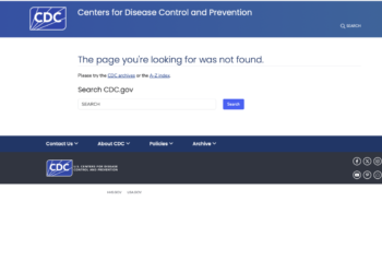 Federal well being companies take away knowledge from web sites : Photographs