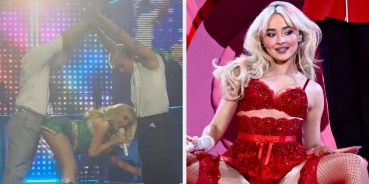 Sabrina Carpenter Eiffel Tower Intercourse Place Discourse