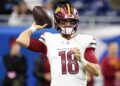 AP Supply: Commanders re-sign QB Marcus Mariota to again up Jayden Daniels