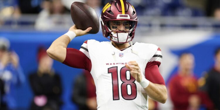 AP Supply: Commanders re-sign QB Marcus Mariota to again up Jayden Daniels