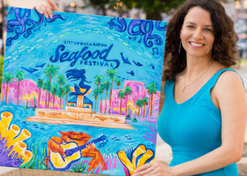 Metropolis of Boca Raton Names Tiffany Beasi Winner of Inaugural Seafood Pageant Artwork Contest