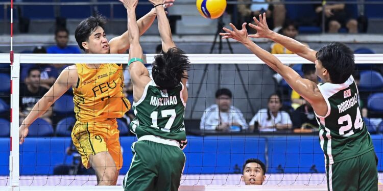 UAAP males’s volleyball: FEU sweeps first spherical