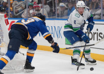 Canucks comeback falls brief in OT loss to Blues