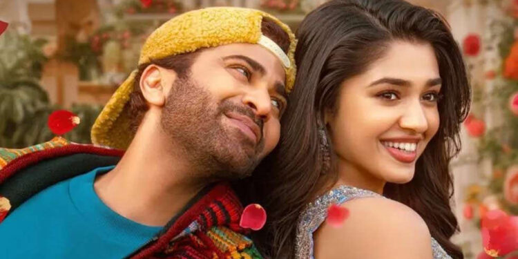 8 images from Sharwanand and Krithi Shetty’s film Manamey