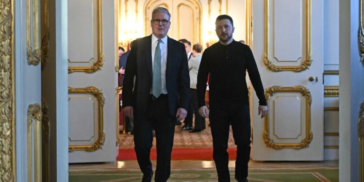 UK says Europe will take lead in securing Ukraine peace deal : NPR