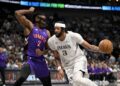 Anthony Davis’s slim quadruple-double miss in Mavericks’ massive win has followers wishing for extra minutes