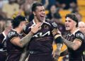 Brisbane Broncos v Wests Tigers updates; Parramatta Eels vs St George Illawarra Dragons outcomes, spherical 5, Gold Coast Titans vs Dolphins updates, newest information; Brendan Piakura knocked out in dying minutes of Broncos win; Adam Reynolds comes off with bung hamstring