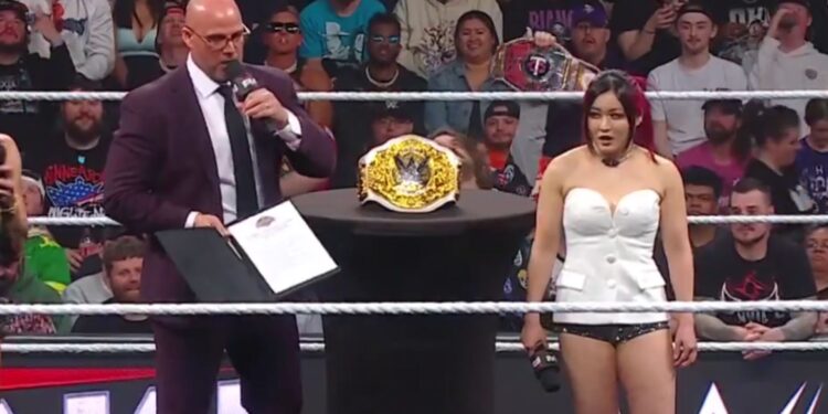 Adam Pearce makes an enormous change to the Ladies’s World Championship match at WrestleMania 41