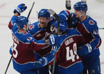 Takeaways: Landeskog’s memorable night time leads Avalanche to series-tying win