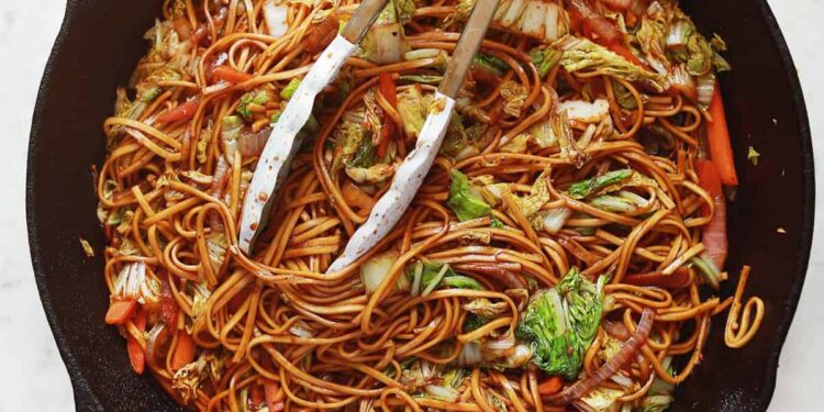 Chow Mein – A Stunning Mess