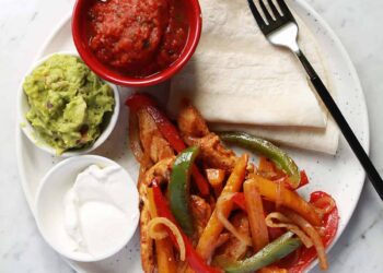 Simple Hen Fajitas – A Lovely Mess