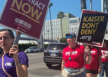 Why Kaiser Permanente therapists in L.A. went on a starvation strike : Pictures