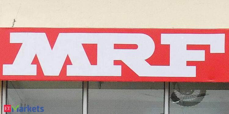 MRF shares settle 4% greater after This autumn revenue jumps 31%, dividend at Rs 229/sh