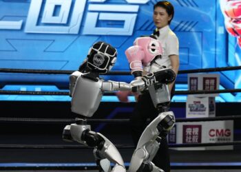 China hosts world’s first mechanical combined martial arts event