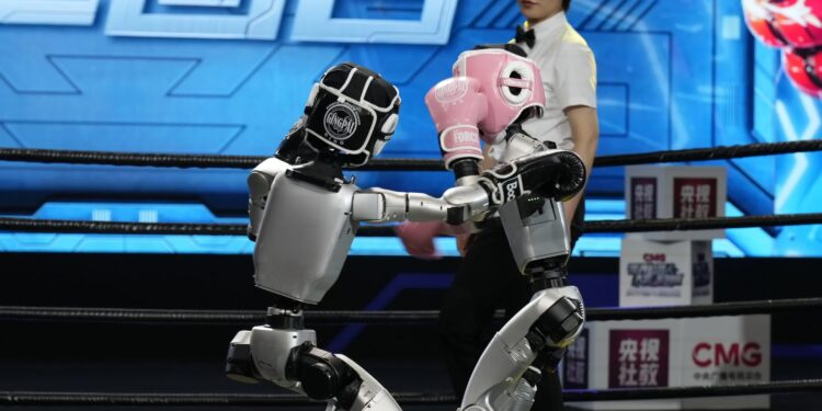 China hosts world’s first mechanical combined martial arts event