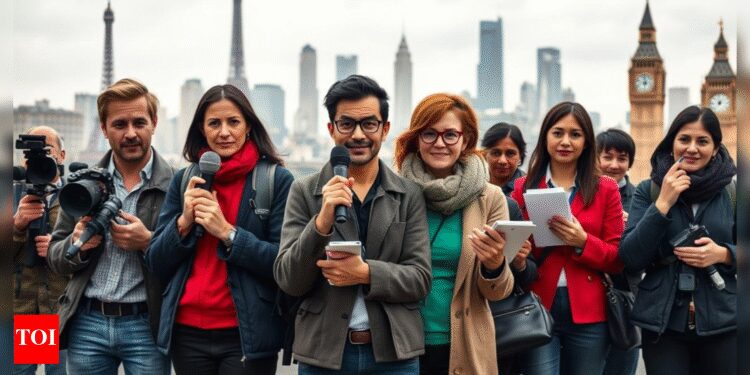 International Press Freedom at ‘all-time low’ in 2025, RSF says