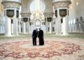 In Abu Dhabi, Trump makes first go to to a mosque as president : NPR