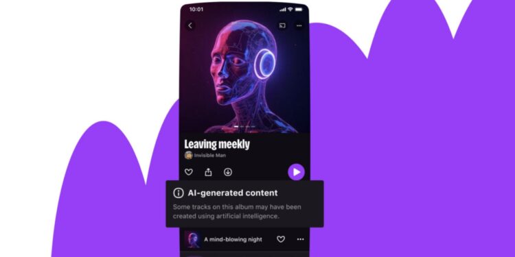 Deezer rolls out AI tagging system to combat streaming fraud; says as much as 70% of streams from totally AI-generated tracks are fraudulent