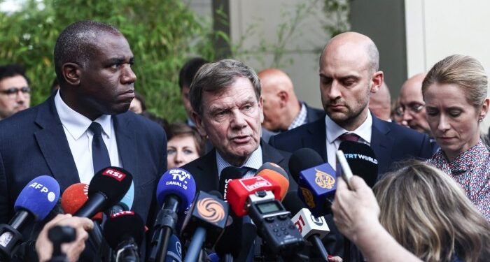 European ministers urge Iran to renew talks with Trump administration