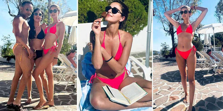 Ananya Panday drops bikini-clad clicks from Tu Meri Most important Tera Most important Tera Tu Meri’s shoot in Croatia