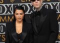 Kourtney Kardashian, Travis Barker’s Son Rocky Performs Drums: Photograph