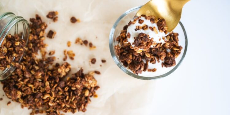 Home made Chocolate Chunk Granola