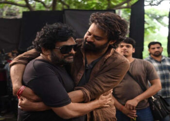 Image Discuss: Puri Jagannadh, Charmee Meet Prabhas on The Units of The Raja Saab