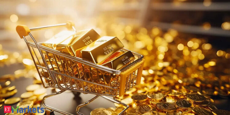 Gold climbs Rs 800 to scale new document of Rs 1,03,420 per 10 gram