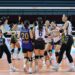 NU dominates in title-defense opener; Casiey Dongallo debuts