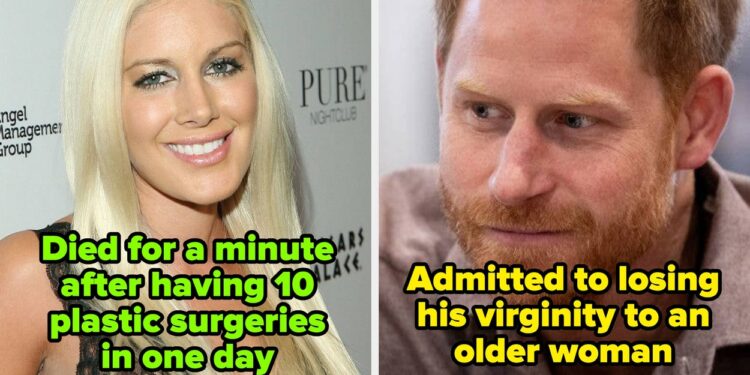 37 Instances Celebs Revealed Their Largest Secrets and techniques
