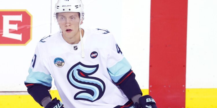 Kraken signal defenceman Ryker Evans to two-year, $4.1M contract