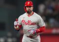 MLB Roundup: Schwarber hits forty first homer as Phillies beat Rangers