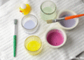 DIY Tub Paints For Children (With Clear Elements)