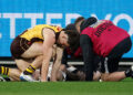 Hawthorn Hawks, Jai Newcombe cleared by MRO after ‘sickening’ collision, Collingwood Magpies give harm replace on Jeremy Howe