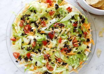 Taco Dip – A Lovely Mess