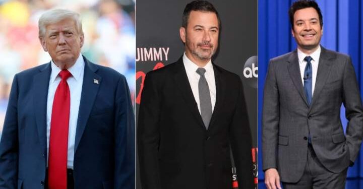 Trump once more claims Jimmy Kimmel, Jimmy Fallon are ‘subsequent’ to be cancelled – Nationwide