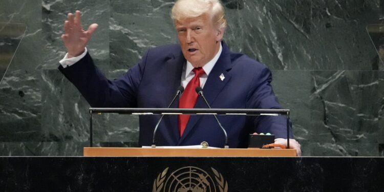 Trump criticizes UN renovation mission in Common Meeting tackle