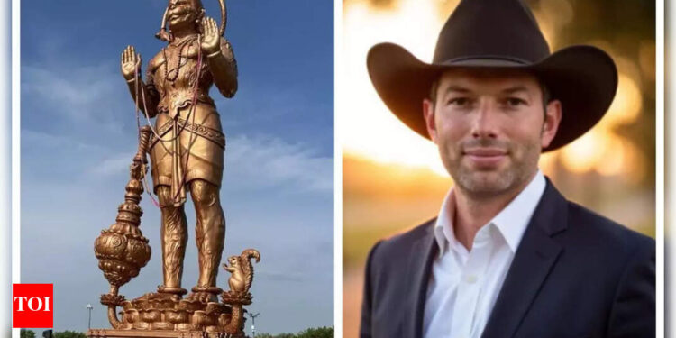 ‘Why are we allowed a false statue…’: Republican chief Alexander Duncan beneath hearth for touch upon 90-ft Texas Hanuman statue, HAF experiences to GOP